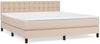 vidaXL Boxspringbett Matratze Cappuccino-Braun 180x200 cm Kunstleder 3141142 Bild 2