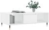 vidaXL Couchtisch Hochglanz-Weiß 104x60x35 cm Holzwerkstoff 827078 Bild 3
