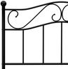 Bettgestell Schwarz Metall 100 × 200 cm [284524] Bild 5