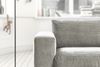 KAWOLA Sofa MADELINE 2-Sitzer Cord hellgrau 85 x 127 x 230 cm Bild 5