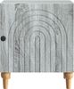 vidaXL Nachttisch 2 pcs Graues Sonoma 43 x 34,5 x 50 cm Holzwerkstoff 894118 Bild 5