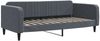 vidaXL Tagesbett Ausziehbar mit Matratzen Dunkelgrau 90x200 cm Samt 3197088 Bild 4