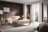 Hasena Lounge Fossoli 140x200 Wildeiche natur, geölt - Fusshöhe 25 cm Massivholzbett Bild 2