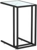 vidaXL Computer-Beistelltisch Weiß Marmor 50x35x65 cm Hartglas 331652 Bild 2