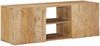 vidaXL Wand-TV-Schrank mit Regal mit Speicher mit Tür 100 x 30 x 35 cm 42020124 Bild 3