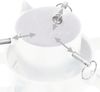 vidaXL Christbaumständer Weiß 47x47x13,5 cm 331316 Bild 5