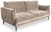 Sofa Designersofa MADISON 2-Sitzer in Stoff Dress Me Beige Bild 2
