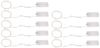 LED Lichterketten, 180 LEDs, Batterie, silber, L 220 cm Bild 1