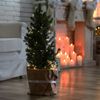 LED Lichterketten, 180 LEDs, Batterie, silber, L 220 cm Bild 2