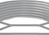 vidaXL Hochbeet Verzinkter Stahl 322x100x36 cm Braun 319000 Bild 5
