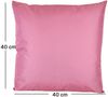 JACK Dekokissen 40x40cm Outdoor Lounge Kissen inkl. XXL Füllung Sitzkissen, starke Füllung, Robust, Strapazierfähig, Wasserabweisend, Innen&Außen Bild 3