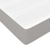 vidaXL Taschenfederkernmatratze Mittel Hellgrau 180x200x20 cm Stoff 347834 Bild 5