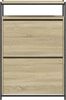 vidaXL Schuhschrank Sonoma-Eiche 75x34x112 cm Holzwerkstoff 840035 Bild 5