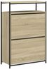 vidaXL Schuhschrank Sonoma-Eiche 75x34x112 cm Holzwerkstoff 840035 Bild 4
