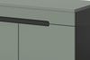 Inn.Furn 'Cooper' Sitzbank mit Soft-Close-Funktion, Salbeigrün und Basaltgrau, 80x45 cm Bild 3