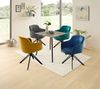 Armlehnstuhl >Emma< (1stk) drehbar, in blau / schwarz - 59x82x62 (BxHxT) Bild 5