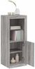 vidaXL Sideboard mit LED-Leuchten Grau Sonoma 41x37x100 cm 836649 Bild 5