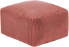 Pouf MUKKI Hellrot Baumwolle 50 cm 50 cm Bild 4
