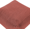 Pouf MUKKI Hellrot Baumwolle 50 cm 50 cm Bild 5
