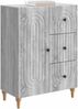 vidaXL Sideboard Graues Sonoma 66 x 34,5 x 90 cm Holzwerkstoff 894171 Bild 3