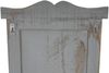 2er-Set Garderobe Wandgarderobe Garderobenpaneel Wandhaken 109 x 28 x 4 cm ~ grau shabby Bild 5