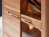Wohnwand NATURE ONE FF80 - 4-teilig - Front Kernbuche Massivholz Bild 3