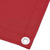 vidaXL Balkon-Sichtschutz Rot 120x700 cm 100% Polyester-Oxford 42002135 Bild 4