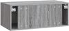 vidaXL Wandmontierter TV-Schrank 98x31 cm Grau Sonoma Holzwerkstoff 898901 Bild 5