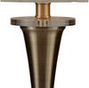 Searchlight Tischleuchte Oscar-Tischleuchte - Antikes Messing und Leinenschirm, ohne Leuchtmittel Bild 4