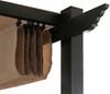 Mendler 'HWC-N93' Pergola, stabiles 8cm-Gestell mit Schiebedach UV50+ 3x3 m, Aluminium, Creme Bild 5