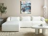 Ecksofa SVANSELE Bouclé Cremeweiß Rechtsseitig Bild 3