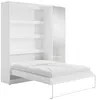 Vente-unique - RAPILI Bett Holz, Platte Weiß - B 50 cm239,2 cm x H 225,2 cm x L 209 cm Bild 4