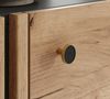 XL Küchenhängeschrank Rimini 90x96cm 2-türig matt Farbe: RAL 9010 reinweiß matt / grau RI-W4/90 Bild 3