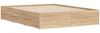 vidaXL Bettgestell mit Schubladen Sonoma-Eiche 140x190cm Holzwerkstoff 3207303 Bild 4