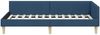 vidaXL Eckbettgestell Blau 90 x 190 cm Stoff 42016116 Bild 5