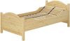 Seniorenbett extra hoch Federholzrahmen Matratze 90x200 Bett Einzelbett Gästebett 60.40-09 M FV Bild 2