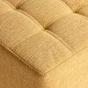 Pouf KANSAS Gelb 38 cm 38 cm Bild 5