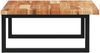 vidaXL Waschbeckenregal Wandmontage Stahl und Akazienholz 3302825 Bild 5