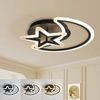 Lapalife Deckenleuchte Deckenlampe Dimmbar, Helligkeit Einstellbar, 3000K-6000K, Augenschutz, LED fest integriert, Memory-Funktion, Mit Fernbedienung, für Wohnzimmer, Schlafzimmer Bild 2