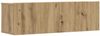 vidaXL 5-tlg. TV-Schrank-Set Wandmontage Artisan-Eiche Holzwerkstoff 3329000 Bild 4