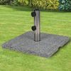 Sonnenschirmständer 20kg Granit Edelstahl Schirmständer Schirmfuß Schirmhalter Bild 5