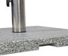 Sonnenschirmständer 20kg Granit Edelstahl Schirmständer Schirmfuß Schirmhalter Bild 2