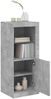 vidaXL Sideboard mit LED-Leuchten Betongrau 41x37x100 cm 836647 Bild 5