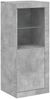 vidaXL Sideboard mit LED-Leuchten Betongrau 41x37x100 cm 836647 Bild 3