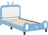 vidaXL Kinderbettgestell mit Kopfteil mit Kopfteil Blau 90 x 190 cm PU 42011094 Bild 4