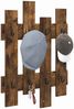 vidaXL Wandmontierter nachttisch Geräucherte Eiche 60 x 3 x 82 cm 874479 Bild 3