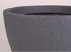 Pflanzkübel "Stone" 50xH39cm Steinoptik Übertopf Blumengefäß rund grau Bild 2