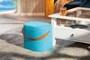 Hocker DILIA, Stoff blau Bild 5