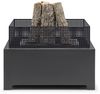 Fireplace Feuerschale Schwarz – Feuerstelle aus Stahl, 55 × 55 × 37 cm, 16 kg Bild 5