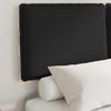 vidaXL Bettgestell mit gepolstertem Kopfteil Schwarz 120 x 200 cm 877281 Bild 3